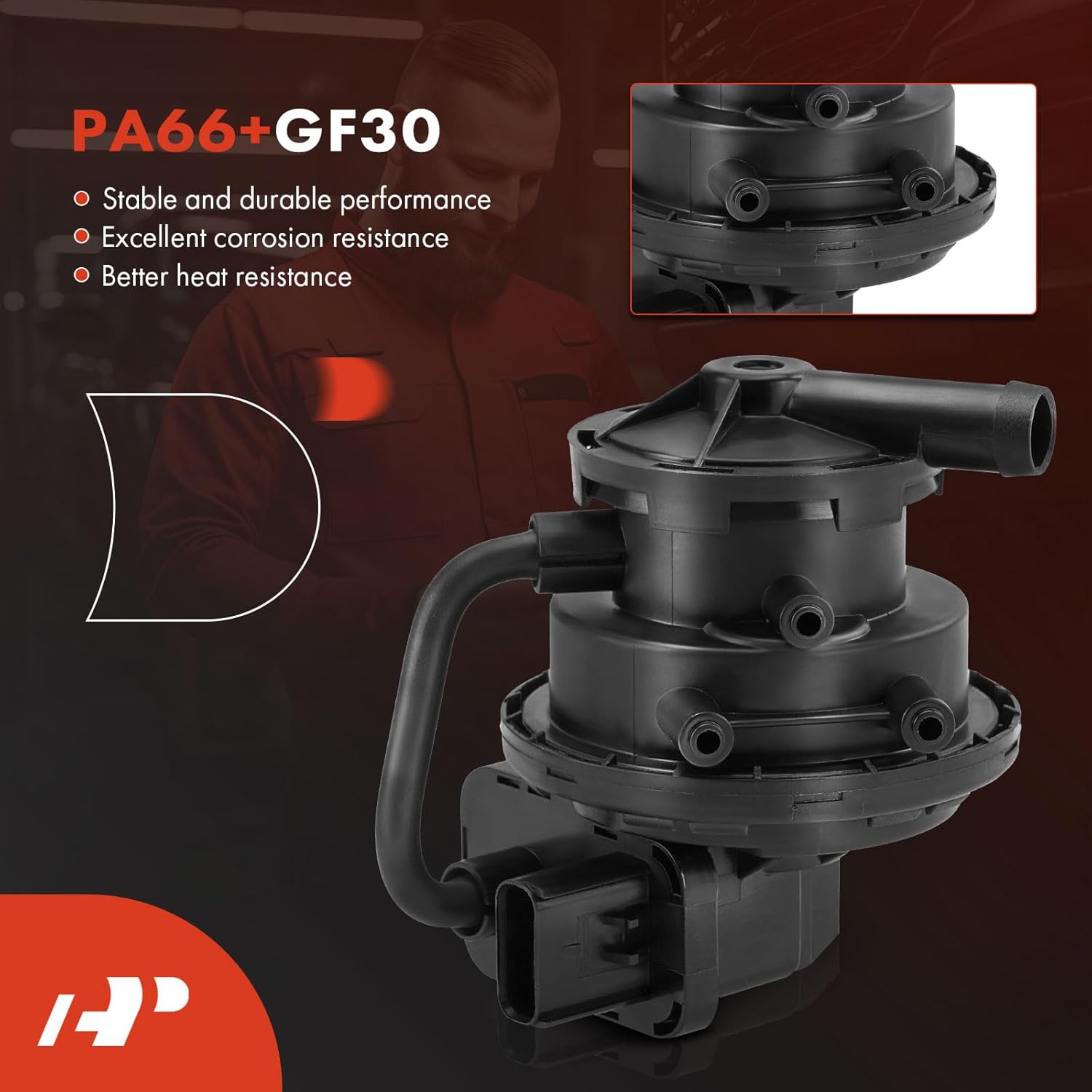 A-Premium Fuel Vapor Leak Detection Pump Compatible with Dodge Durango 2000-2001, Durango 2002 4.7L 5.9L, Durango 2003 5.9L, Dakota 2000-2002, Dakota 2003 3.9L 5.9L, Replace# 4891422AA, 4891422AC