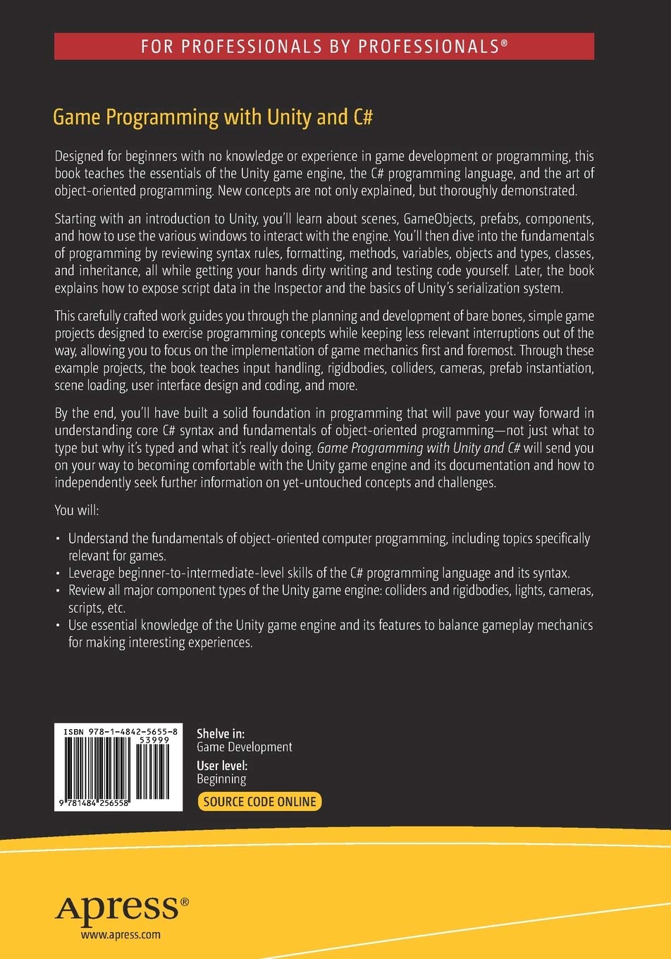 Game Programming with Unity and C#: A Complete Beginner's Guide : Hardman,  Casey: Amazon.de: Bücher