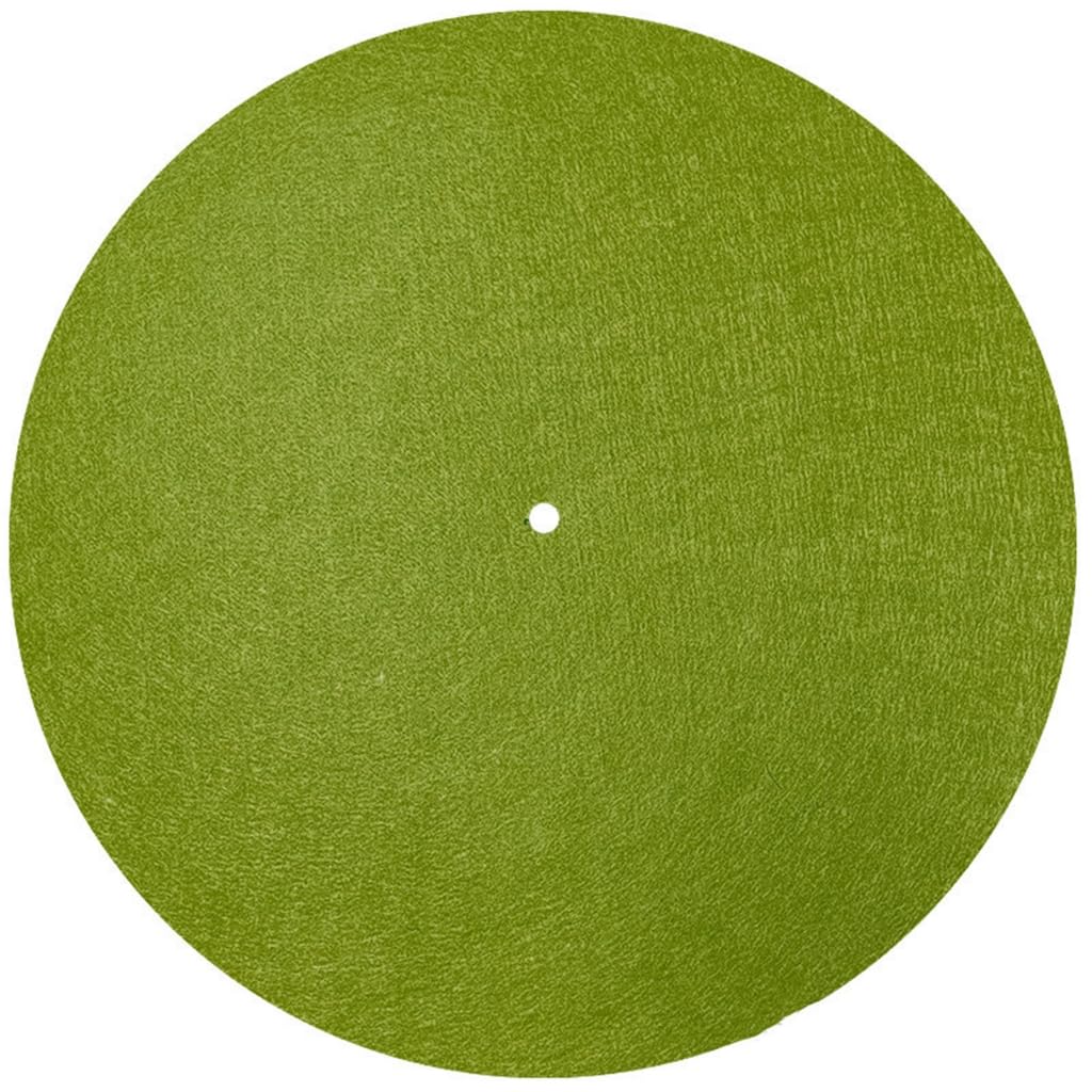 Tsophreniq Turntable Mat Slipmat Audiophile 3mm Felt Platter Record Players Anti-Vibration Anti-Statich Felt