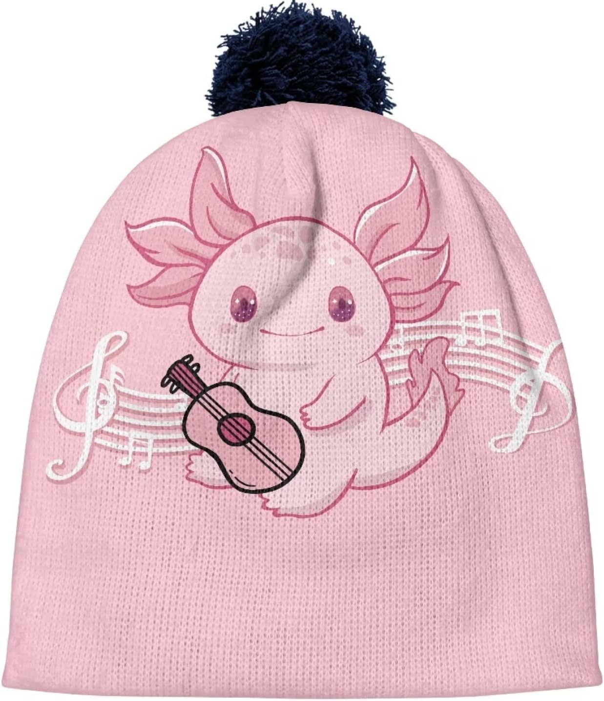 Kids Beanie Winter Pompom Soft Knitted Hat High Elasticity Caps for Girls Boys - Image 3