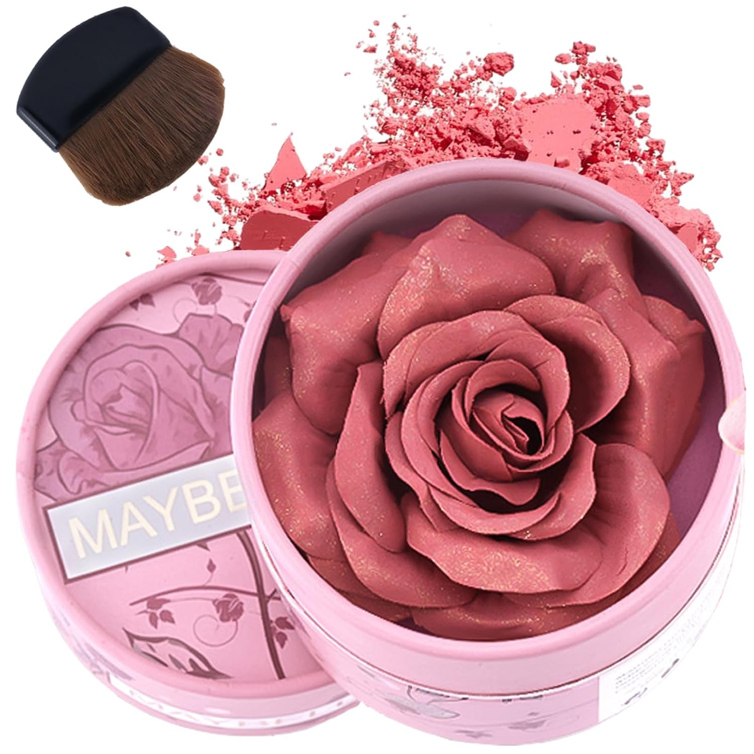Blush for Cheeks, Blush Makeup for Women, Long-Lasting Makeup Effect, Natural Finish