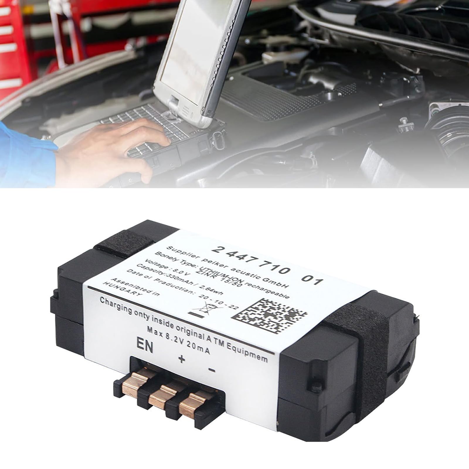 Batería SOS de coche para F20 F30 F31 G21 84102447710 2447710 84109361678 cargador de inducción electromagnética, unidad de control telemático