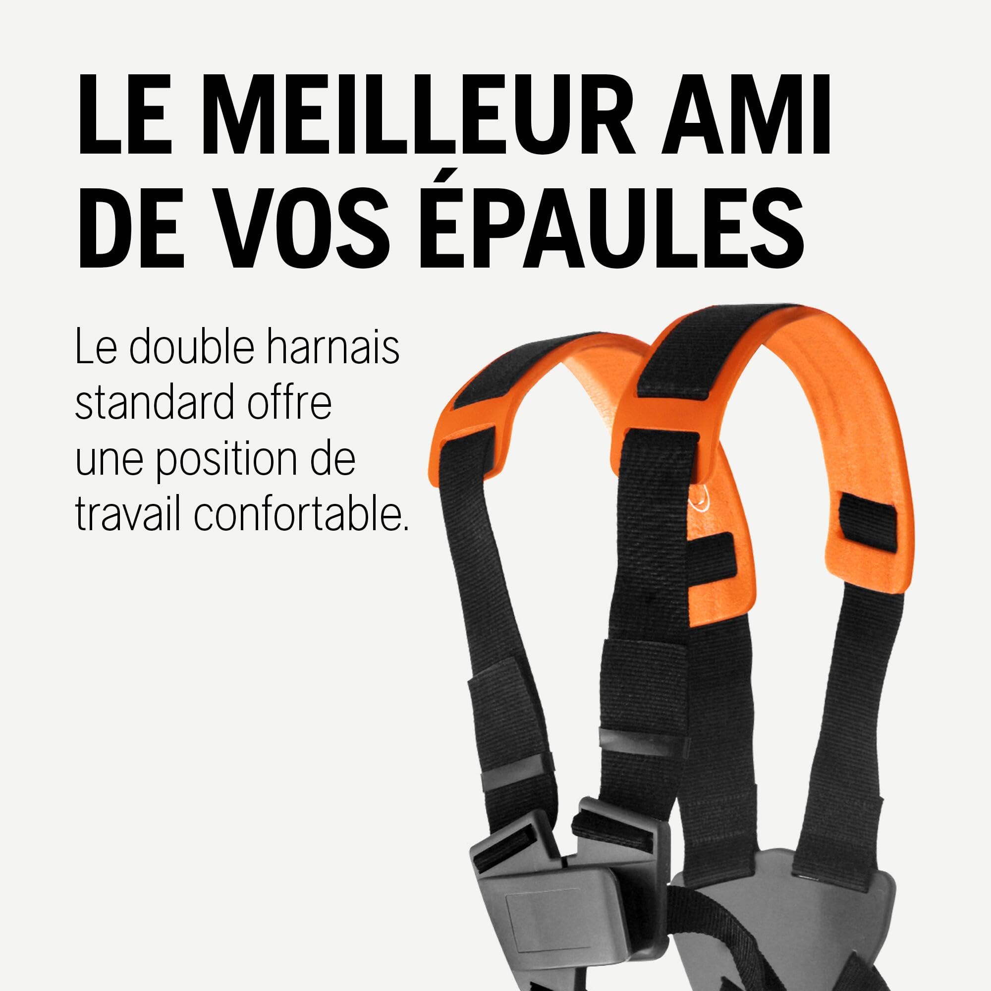 Husqvarna 122R Coupe-Bordures Thermique | Débroussailleuse 2 temps 21,7cm³, largeur de coupe 43 cm, tête Tap 'n Go
