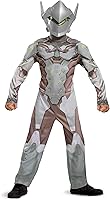 Vista 1 de Genji Costume for Kids, Official Overwatch Costume Jumpsuit with Mask and Armor
