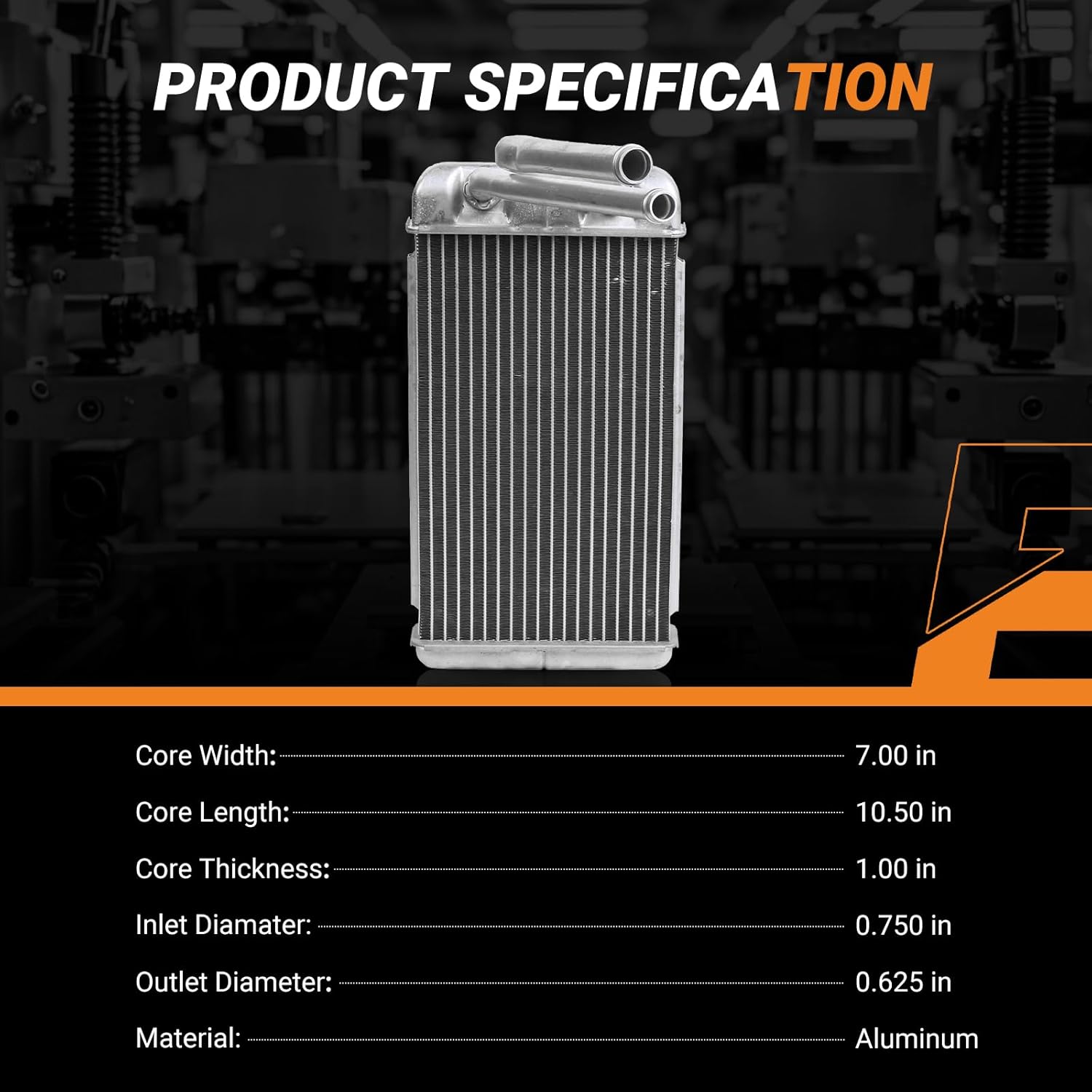 Autoexact Heater core, heater core replacement, automotive replacement heater cores Compatible with Buick LeSabre (2000-2005), for Oldsmobile Aurora (2001-2003), for Pontiac Bonneville (2000-2005)