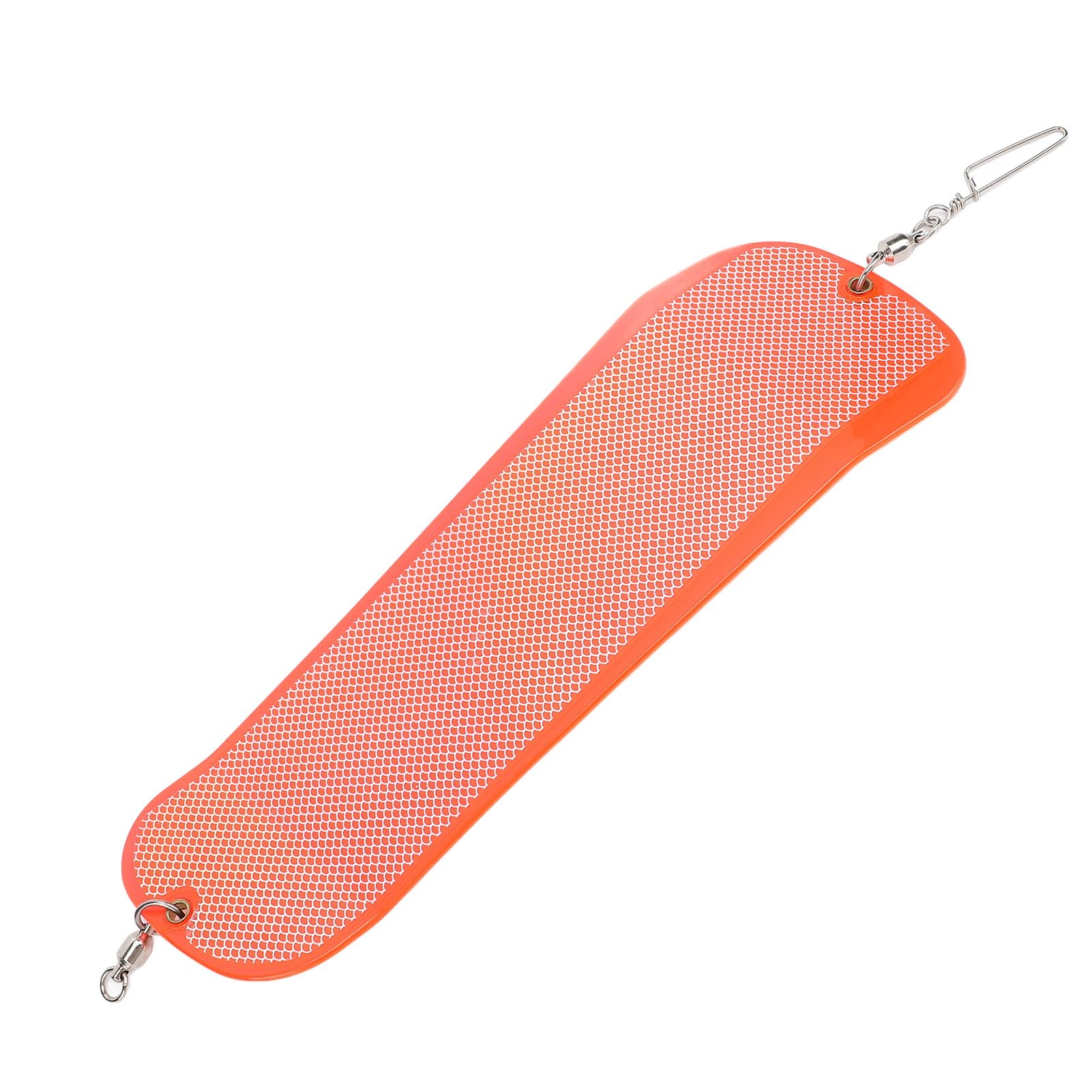 HUSHUI Fishing Flasher Luminous ABS Diving Board Trolling Flasher for Sea Fishing Accessories 28cm (Orange)