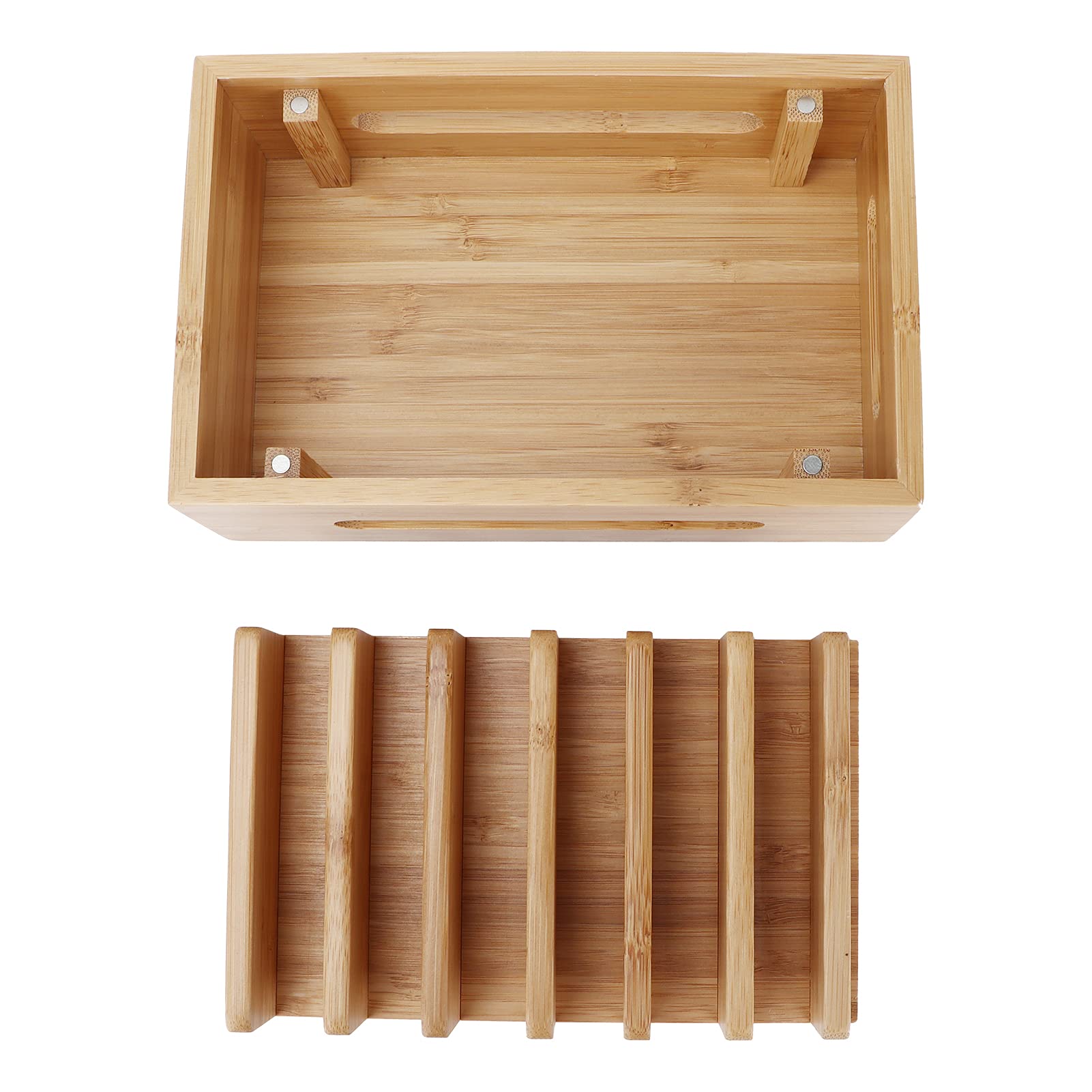 Stazioni di Ricarica in Legno per Dispositivi Multipli, Organizer Portatile per Caricabatterie per Stazione Dock da Tavolo per Telefoni Cellulari, Tablet, Auricolari, Orologi