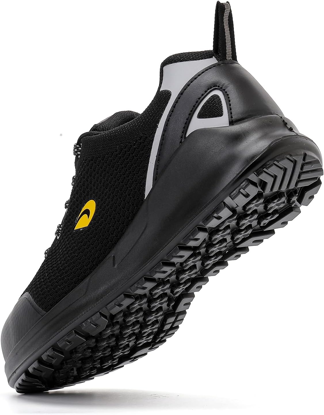 DRKA Steel Toe Shoes for Men, Breathable Lightweight Work Sneakers Safety Shoes for Men with Anti-Static - Image 6