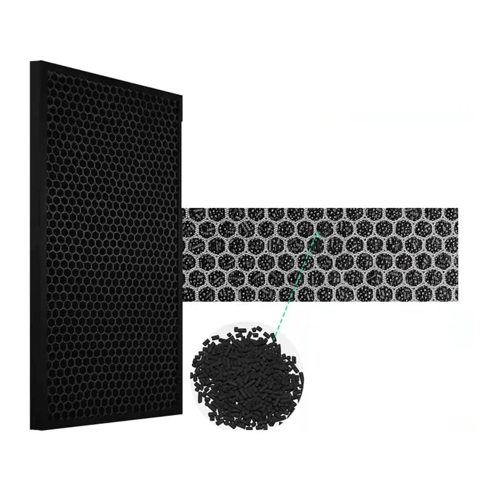 Filtro De Repuesto Para Purificador, Compatible Para BRISE C360 | Apto Para Sistema De Filtración Combinado 3 En 1, Elemento Filtrante De Partículas Y Lámina De Carbón