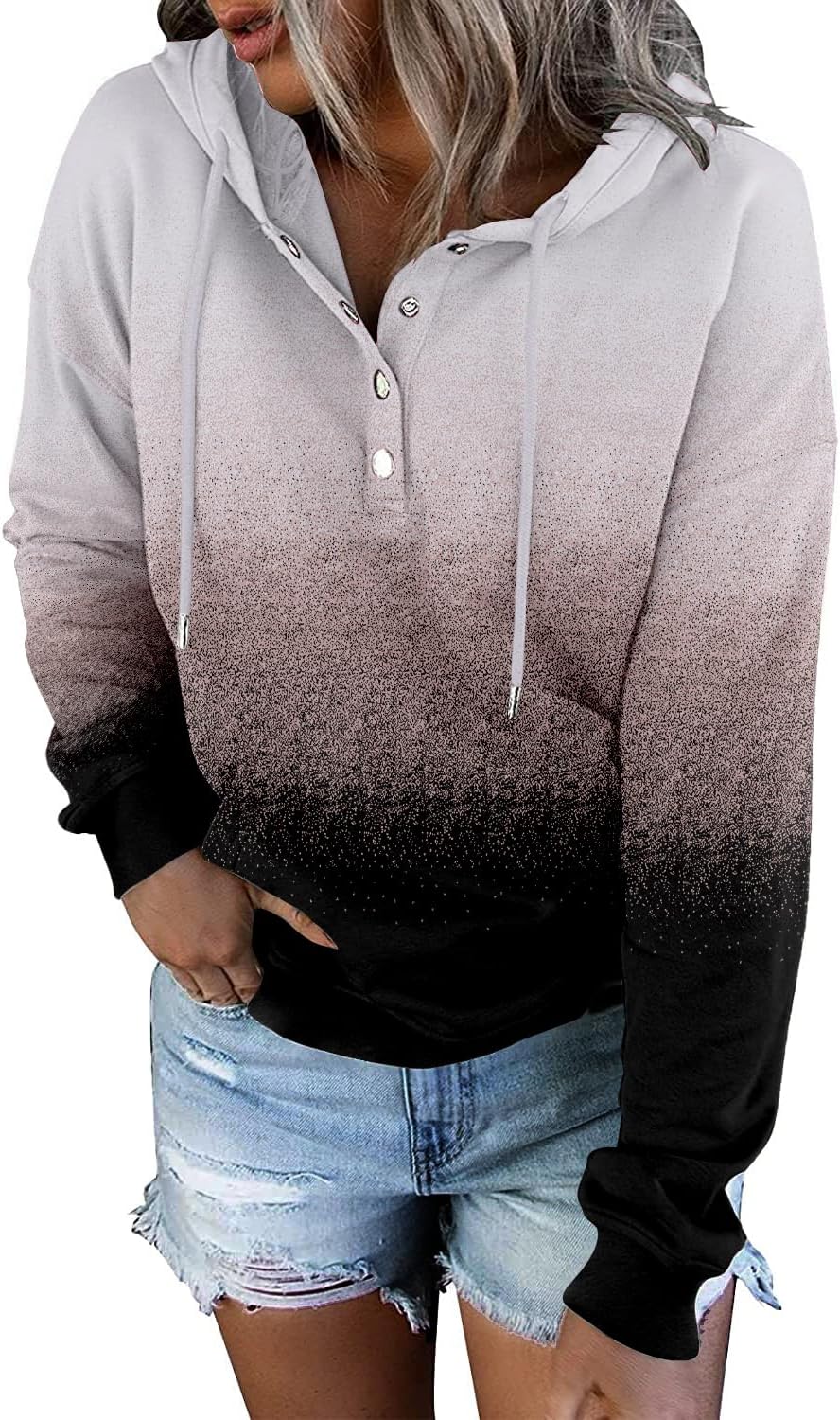 ROSELINLIN Womens Hoodies Sweatshirts with Kangaroo Pockets - Image 2