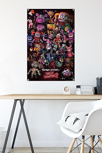 Miniatura 6 de Trends International Five Nights at Freddy's Help Wanted 2 - Póster de pared grupal, 22.37 x 34.00 pulgadas, paquete de póster y alfiler