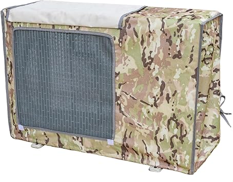 Ac Cover for Outside Unit, Air Conditioner Covers for Outside Units, Includes Vents and Protective Curtains100x80x43cm/39x31x16in