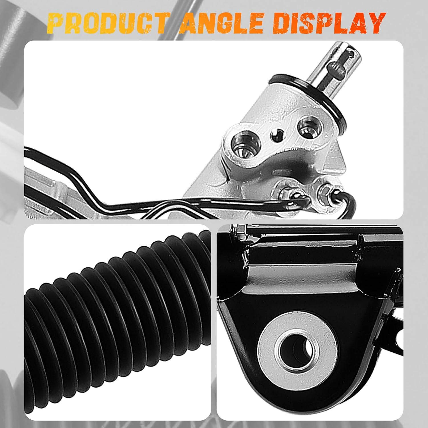 Power Steering Rack and Pinion Replacement for Ford Expedition, F150; Lincoln 2011-2014 Navigator 4WD, Repalce OE BL1Z3504A, STG457, ES800514, ES800515, 515166, 22-2121, 222121 10200140