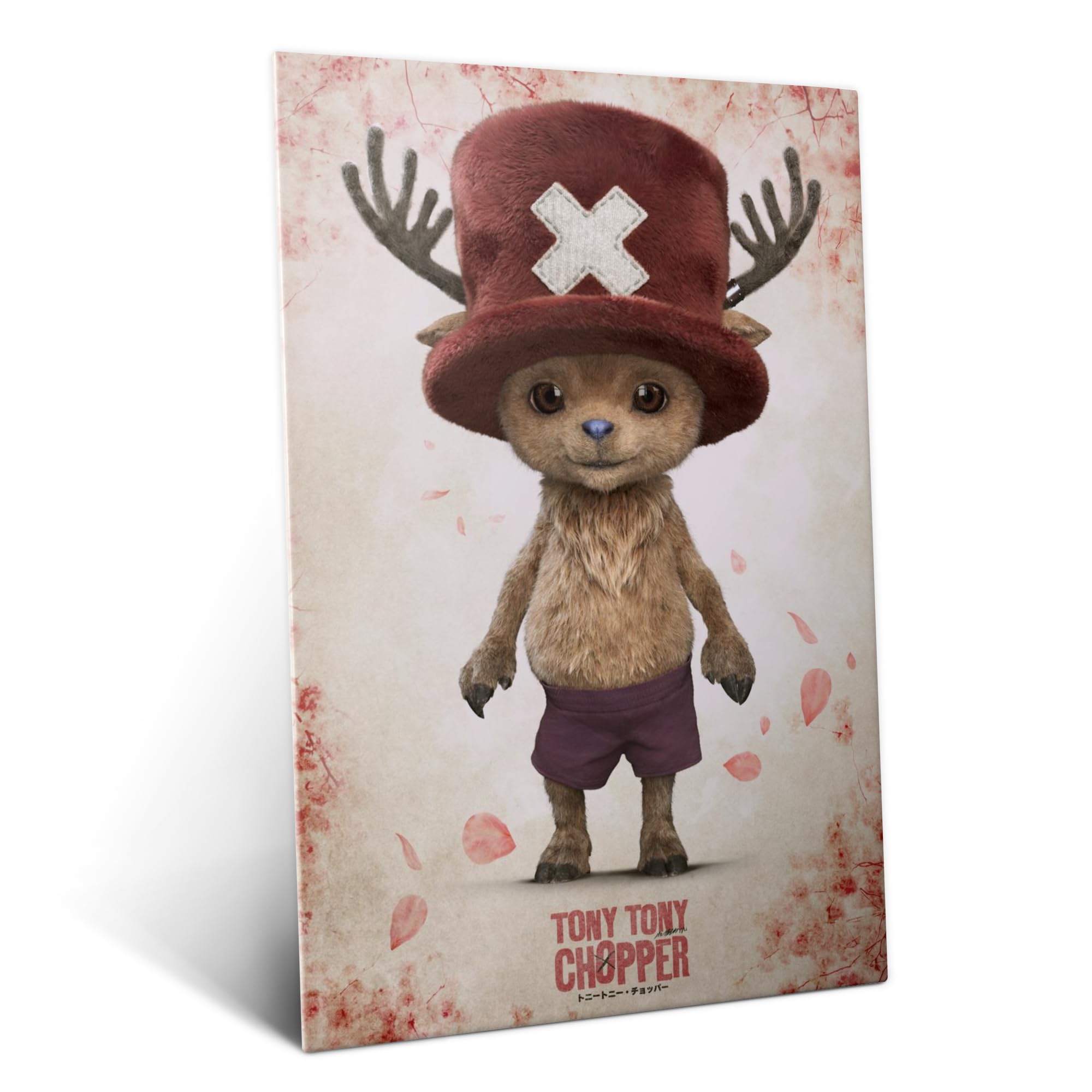 Displate Metall poster One Piece Live Action Tony Tony Chopper in a Größe M