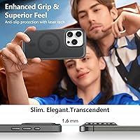 Vista 260 de MOCCA - Funda magnética resistente para iPhone XR de 6.1 pulgadas, compatible con MagSafe, funda con protección contra caídas de grado militar