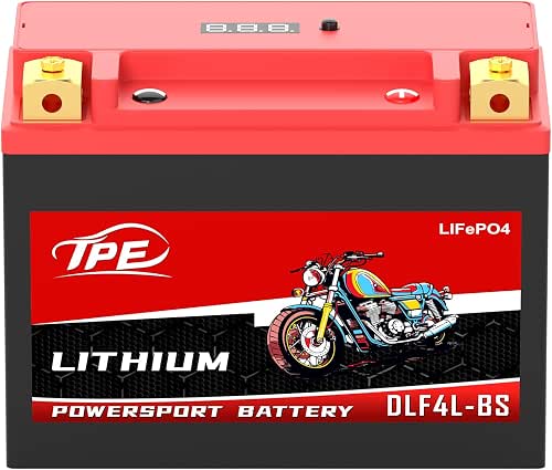 TPE Lithium Motorcycle Battery YTX4L-BS 12V 3Ah Rechargeable Powersport Start