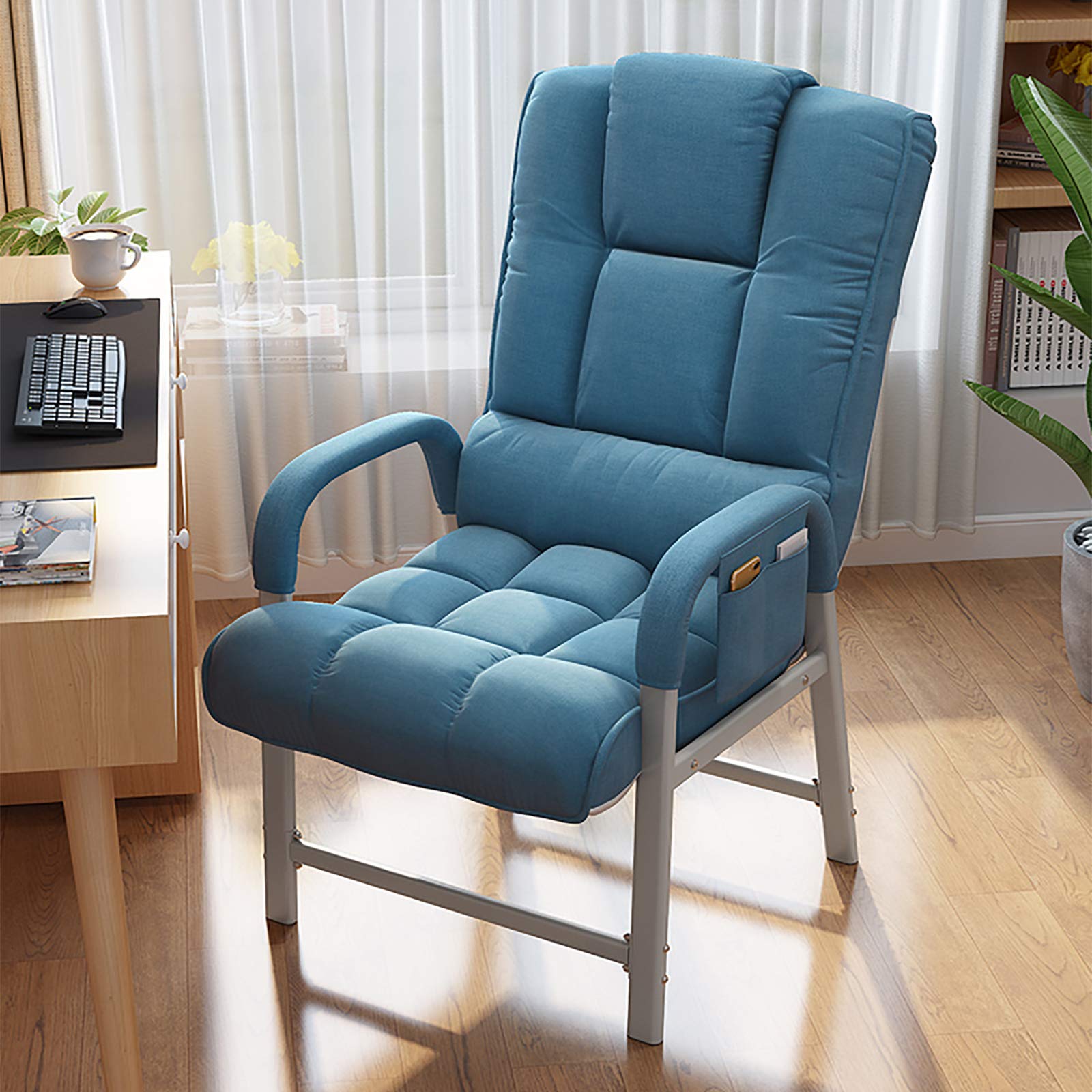 Chaise informatique pivotante YZCIS avec dossier inclinable confortable - 8