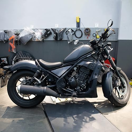 Miniatura 2 de Portaequipajes trasero negro para CMX 300 Rebel 300 CMX 500 Rebel 500 2017 2018 2019 2020 2021 2022 2023 2024