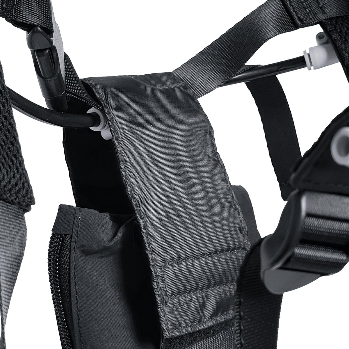 PMI Smoke Vest pour Machine à Fumée SmokeNinja Pro, Portable Avec Tuyaux | Résistant aux éclaboussures et à la chaleur - Pour cosplay, FX, Halloween - Compatible avec SmokeGENIE SmokeNINJA Pro