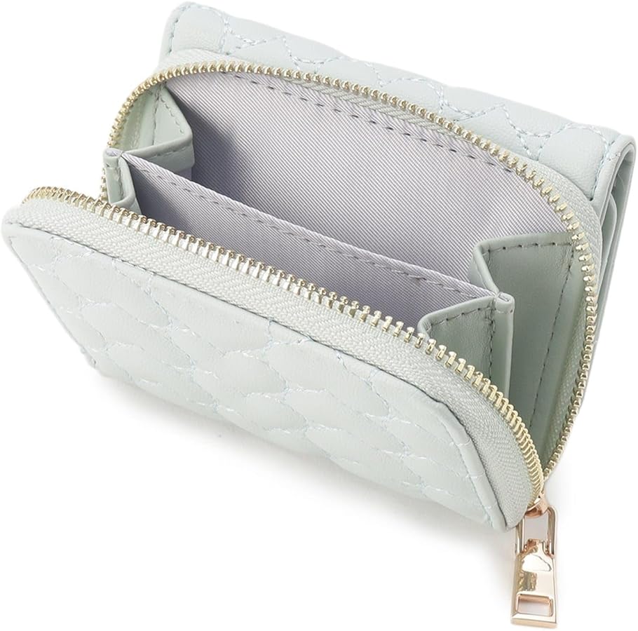 Amazon | [インデックス] 財布 ハートキルティングミニウォレット