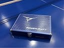 Powerkraft Table Tennis Aluminium Framed Premium Racket CASE Cover + ABS - Blue. Table Tennis Racket case,Bat Cover, Bat case. TT Gift gallery image