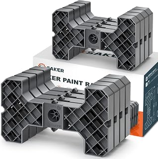 Saker 4 in 1 Painter's I-Type Accessory Tool|Reusable Door Stand,Door Painting Brackets-Paint Interior or Exterior Doors Trim & Kitchen Cabinet Doors(8)