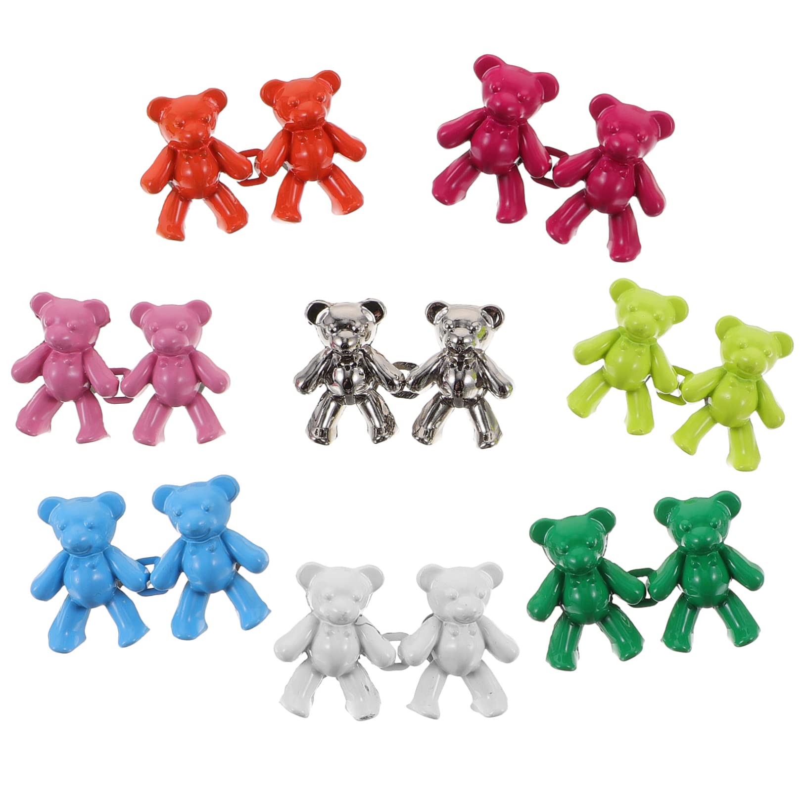 ARTIBETTER 4 Set Bottone in Vita Cintura Regolabile Strettoio in Vita Fermo Cinch Pulsante Per Rendere I Jeans Più Piccoli Fibbia in Vita Dei Pantaloni. Lega Di Zinco 8 Paia*4