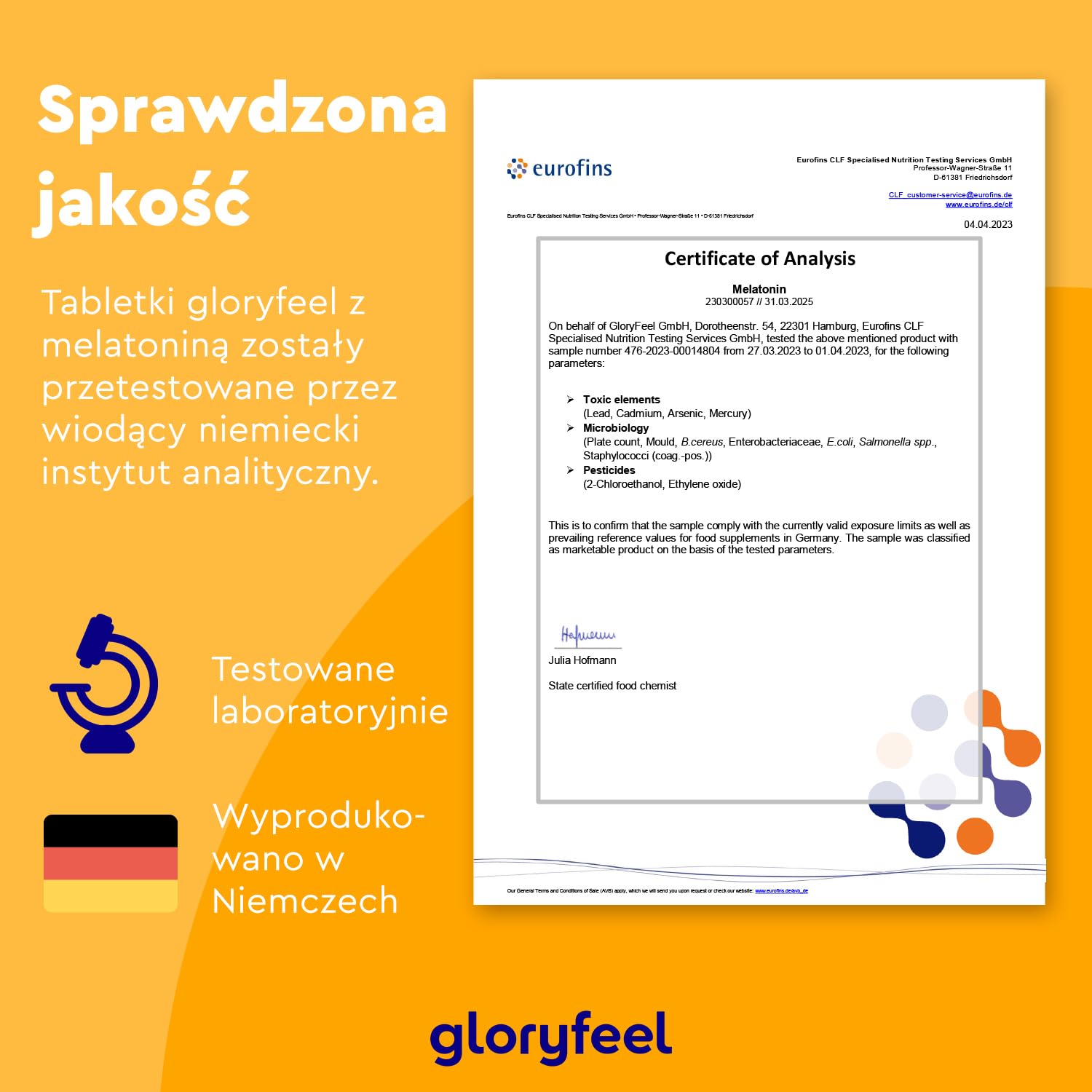 Melatonina - Wysoka dawka - 400 tabletek (13 miesięcy) - 0,5 mg bioaktywnej melatoniny na dzienną dawkę - 100% wegańska - Testowane laboratoryjnie - Wyprodukowano w DE bez niepotrzebnych dodatków