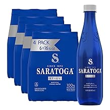 Saratoga 16oz 4 X 6pk Still PET