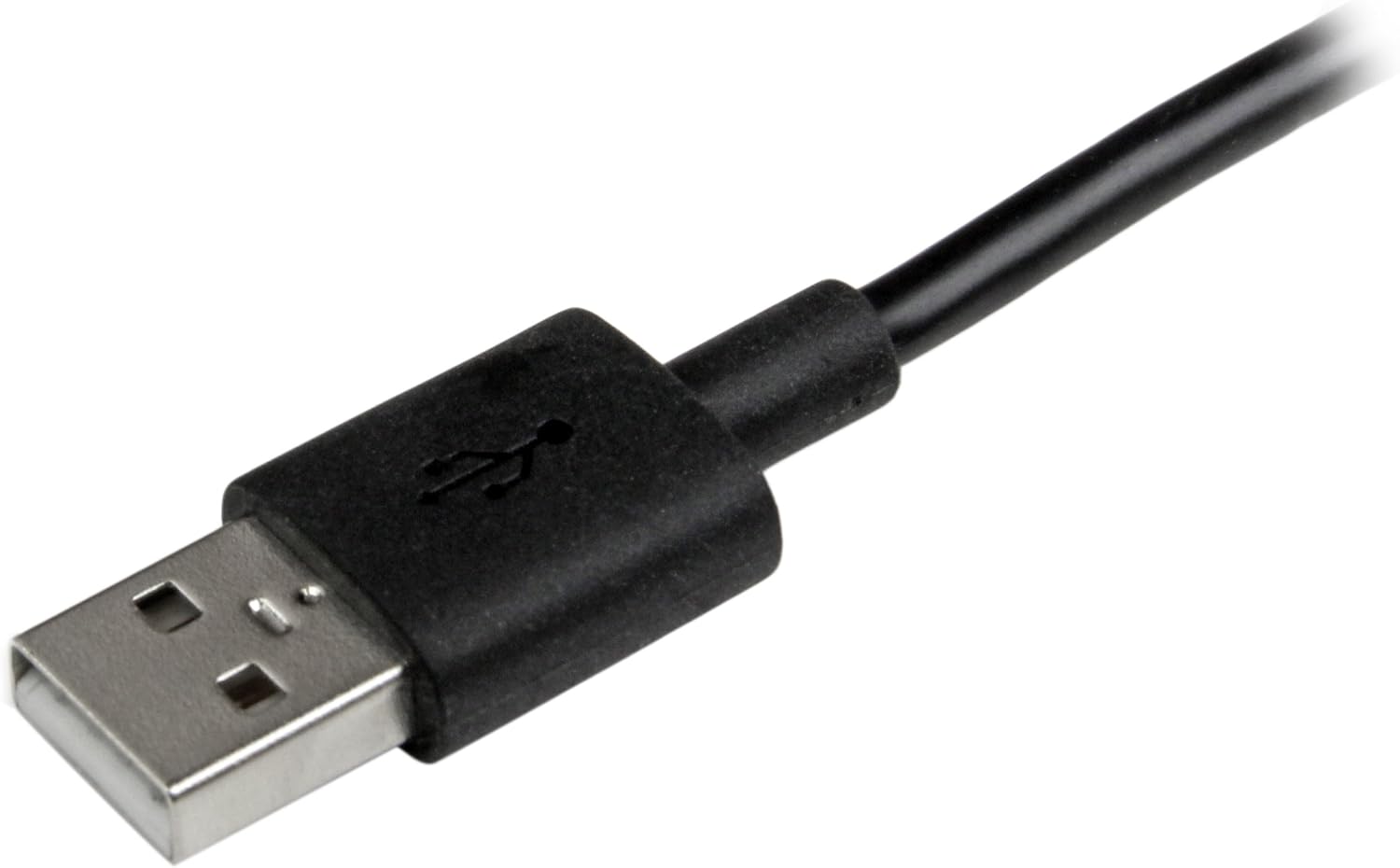 StarTech.com 1m (3 ft) Black Apple 8-pin Lightning Connector or Micro USB to USB Combo Cable for iPhone iPod iPad - Charge and Sync Cable (LTUB1MBK)