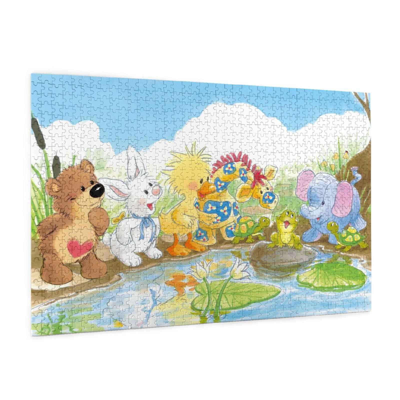ジグソーパズル　スージーズー『Suzy’s Zoo』1000ピース Amazon.co.jp: スージーズー ジグソーパズル 1000ピースパズル 収納