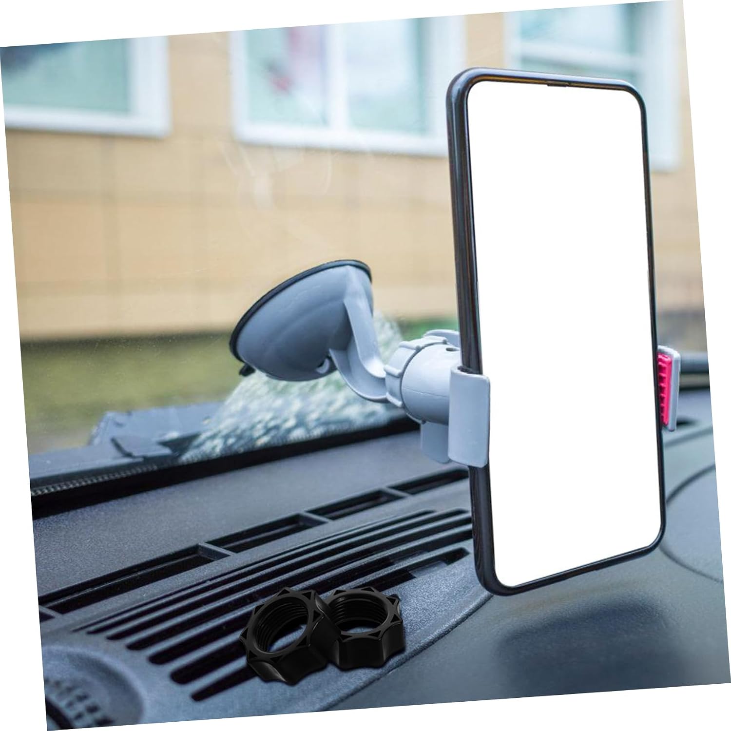 30pcs Plastic Tightening Nuts for Phone Holder Ball Joint Adapter Rings for Stable Mounting Dashboard and Air Vent Quick Installation and Reliable Performance
