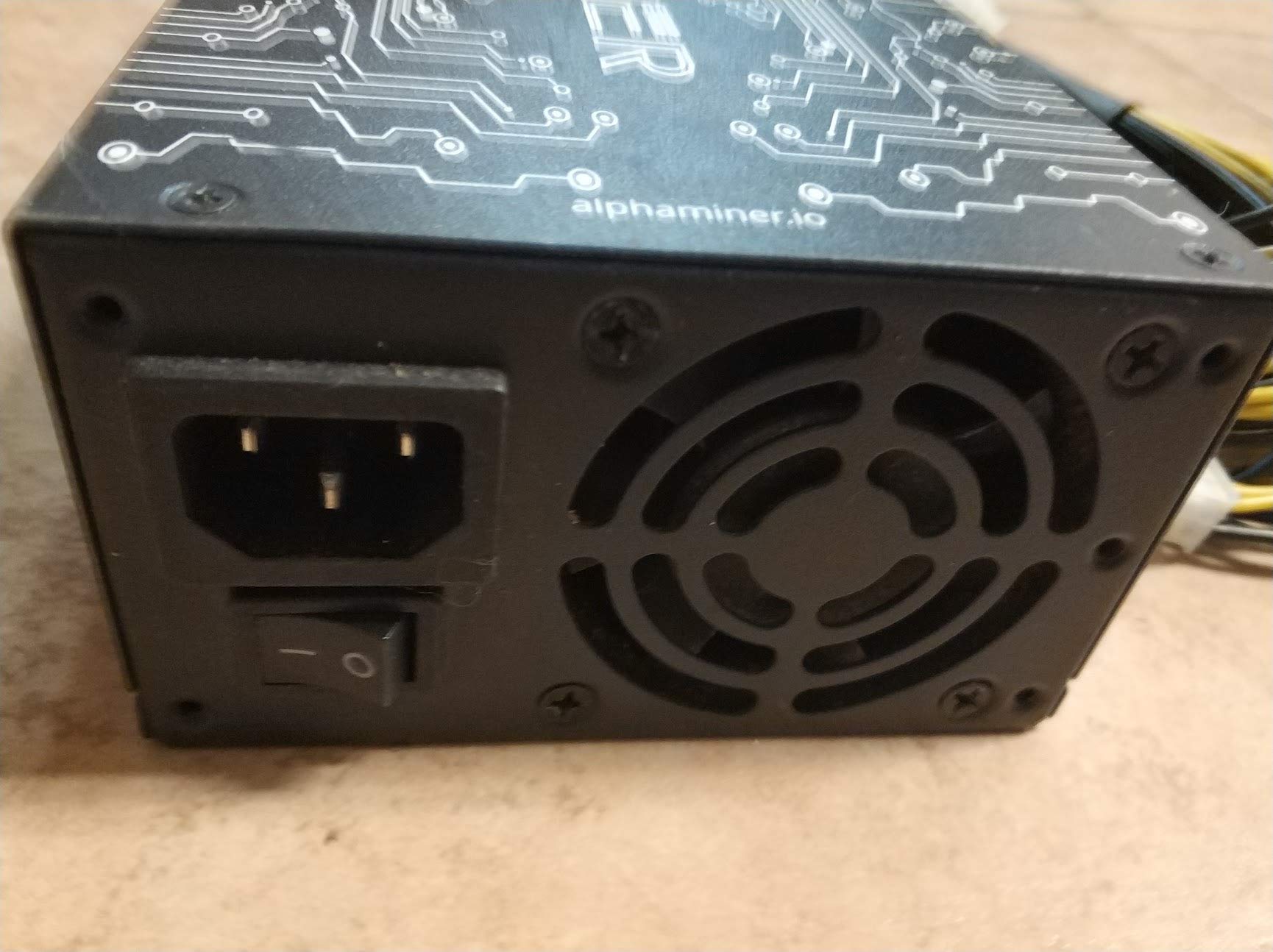 Amazon.com: Antminer PSU Alpha Miner 1600W 220-240V ONLY 10 x 6 pin Similar  as BITMAIN APW3++ APW7 : Electronics