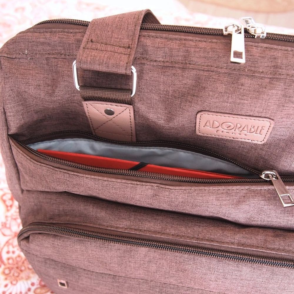 Sac à Langer Loulou XL, 3 Modes de Portage (Dos, Épaule, Poussette), Bretelles Réversibles | Grande capacité 40L