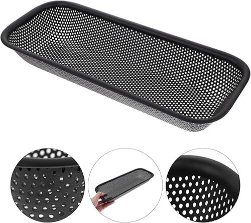 Miniatura 4 de Luxshiny Cesta de drenaje de acero inoxidable Estante de secado para platos Estante de secado de platos Cesta de metal Contenedor de acero