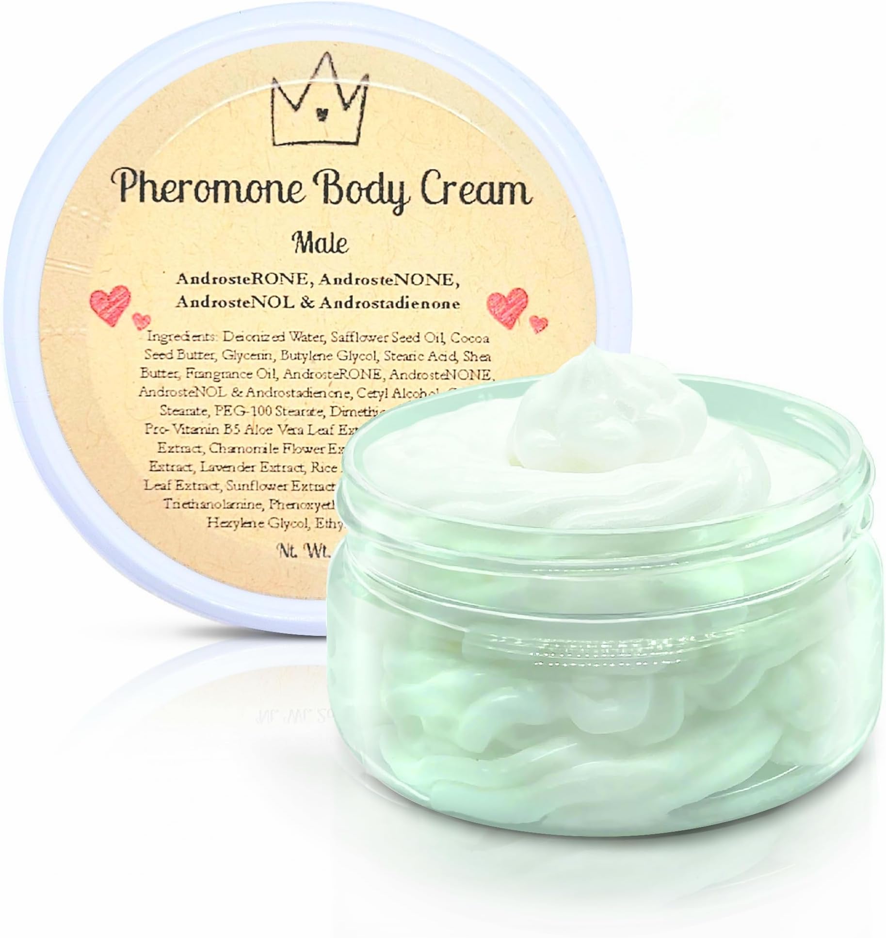 Nana's Garden Pheromone Body Cream 2oz Mens (AndrosteRone + AndrosteNone + Androstadienone + Androstenol)