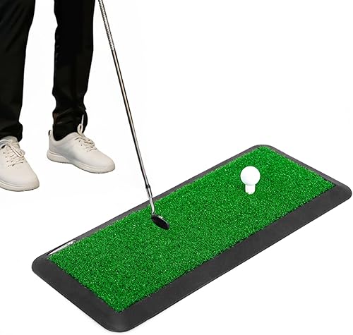 Vista 21 de SAPLIZE Alfombrilla de golf plegable resistente con respaldo de EVA de 0.394 pulgadas para columpio y astillado en interiores y exteriores