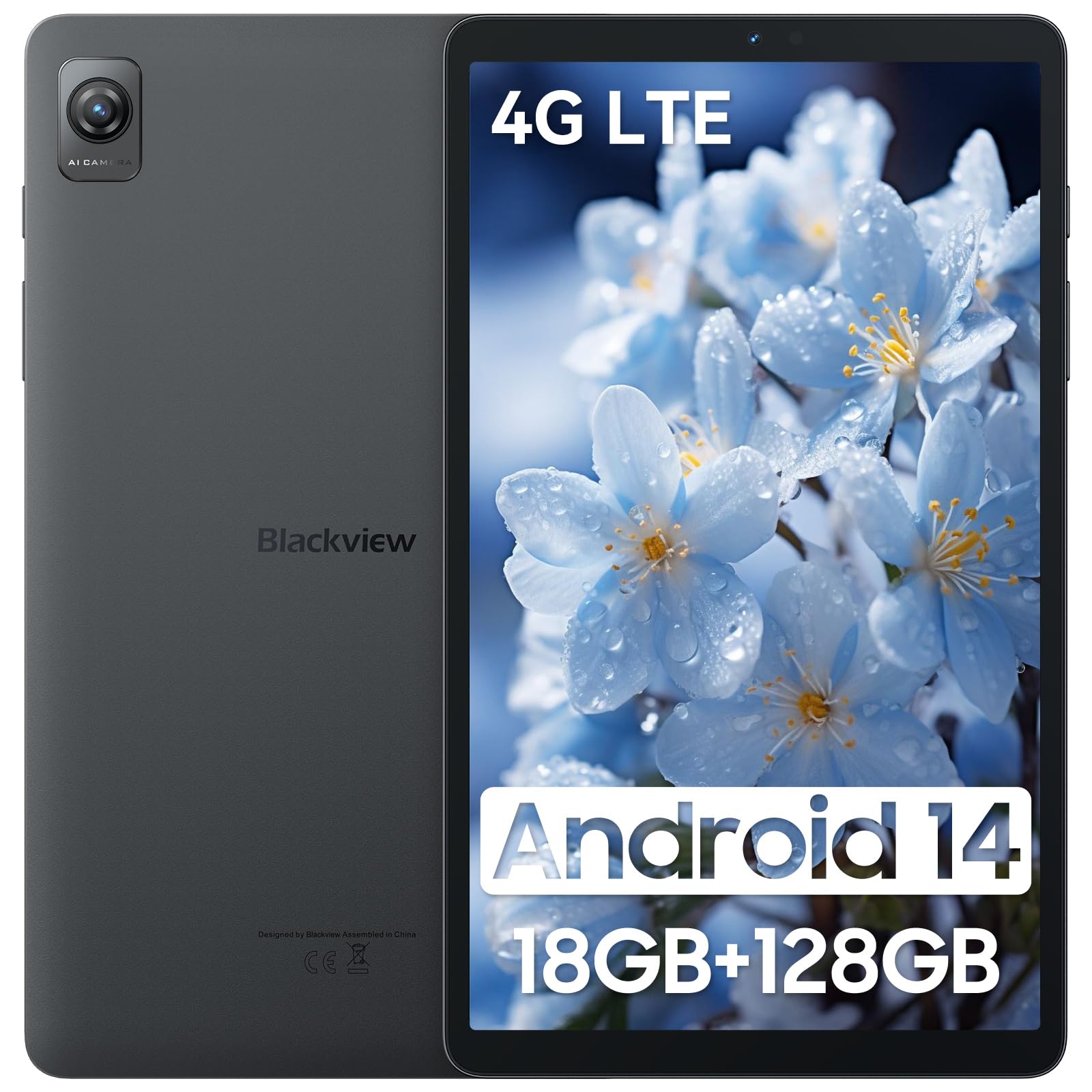 Blackview TAB 60 (4G/LTE - Android 13 - 8.68" - 128 Go, 6 Go RAM) Bleu - Foto 8