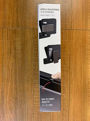 Miniatura 12 de LENSGO TC7S Teleprompter portátil para teléfono, mini teleprompter plegable de un segundo con control remoto, aplicación compatible con iPhone