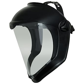 Honeywell Bionic Face Shield with Clear Polycarbonate Visor,Pack of 01