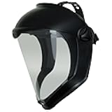 Honeywell Uvex Bionic Face Shield with Clear Polycarbonate Visor and Anti-Fog/Hard Coat (S8510)