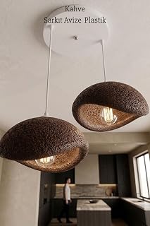 2li sarkıt avize salon Plastik dekoratif, modern a