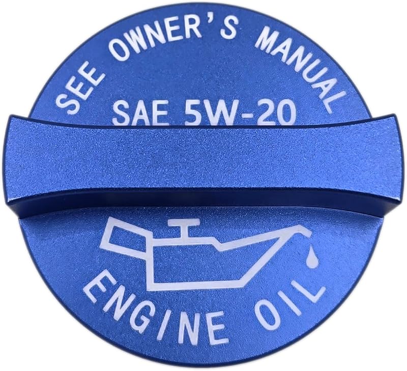 Tampa de abastecimento de óleo do motor em alumínio kweiny para Ford, Lincoln, Mercury e Mazda – 1 unidade