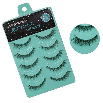 Scala 5 pairs/set 3D False Eyelashes Messy Cross Thick Natural Fake Eye Lashes Professional Makeup Tips Short False Eye Lashes L-12