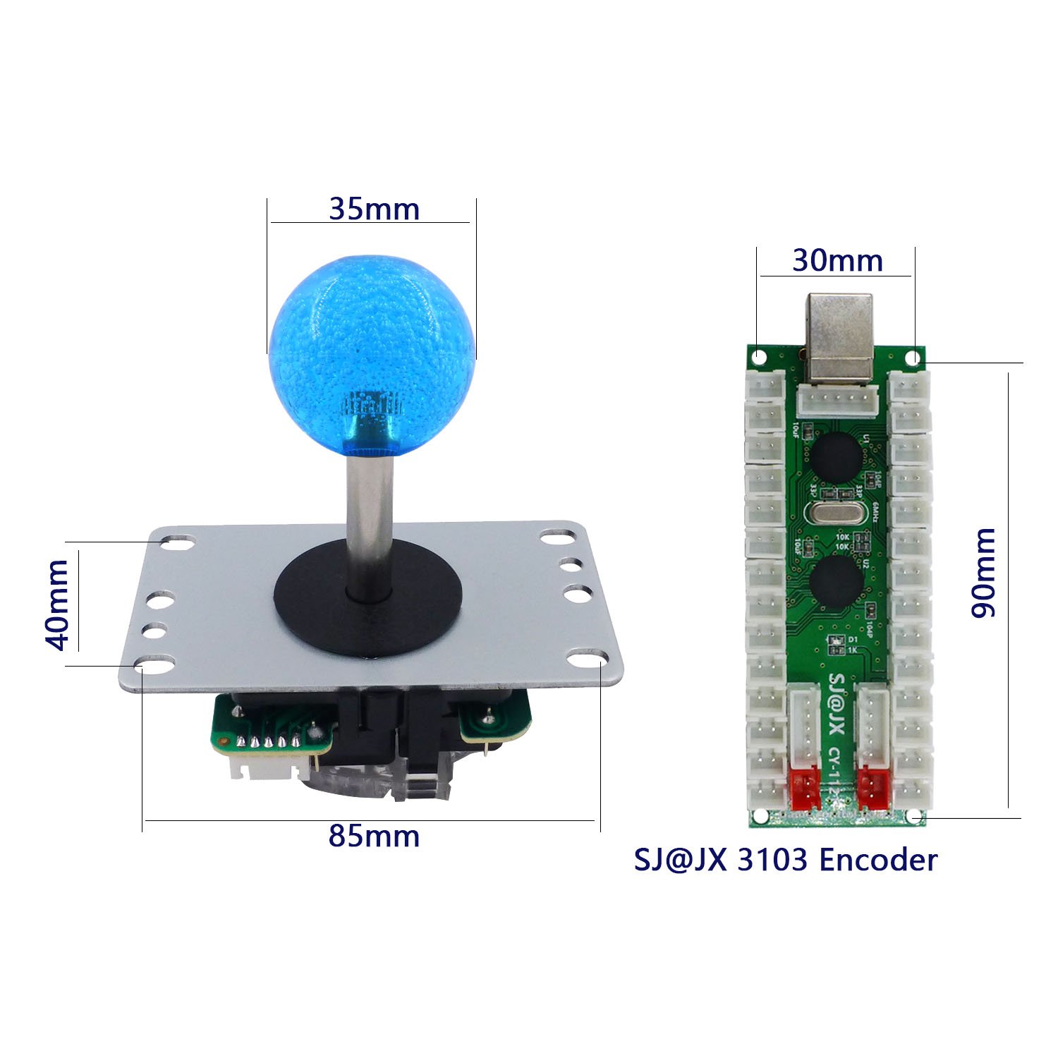 SJ@JX 2 graczy gra zręcznościowa DIY zestaw arcade joystick kontroler klawiatura mechaniczna przełącznik retro malina mama przycisk zręcznościowy