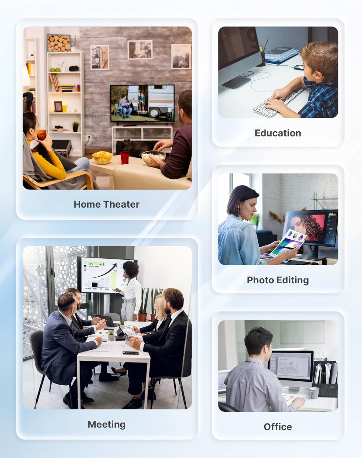 C4 Dual Nic LAN Mini PC, Ryzen 5 3550H (Beat N95/N100/N150), Mini Desktop Computer, 16GB DDR4 512GB M.2 NVMe SSD, Mini Desktop PC 4K Triple Display, WiFi-5, BT-5.0, Home/Office/11 Pro - Image 9