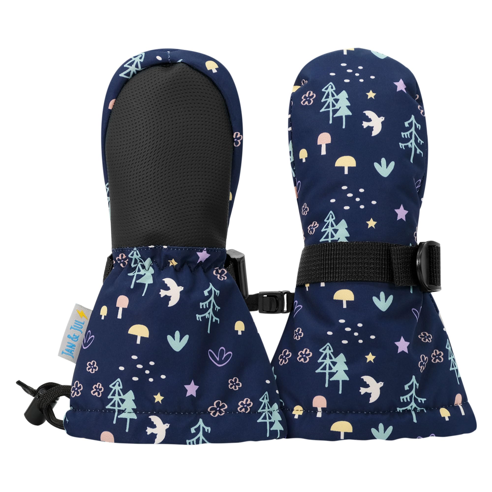 JAN &amp; JUL Girls' Toasty-Dry Waterproof Snow Mittens