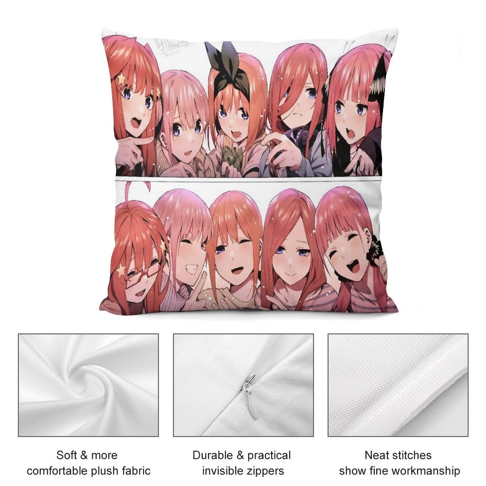 Amazon｜五等分の花嫁 中野 五月 中野 四葉 中野 三玖 抱き枕