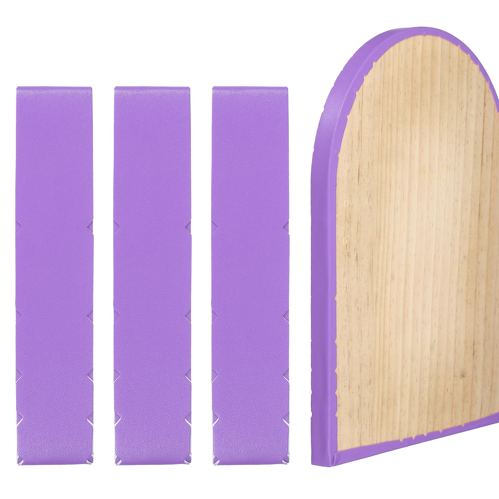 YELARXI Pickleball Edge Guard Tape, Paddle Edge Cover, Pickleball Protection Tapes Pickle Ball Paddle Accessories 26mm Width & 3 Pcs & Purple -Fitting for (Training/Practice/Matches)