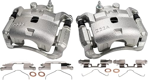 Vista 1673 de TRQ - Juego de pinzas de freno delantero